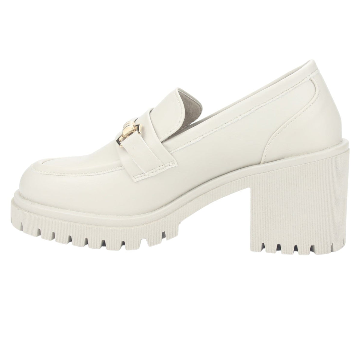 Mocasin Chalada Mujer Juppi-1 Beige Moda Mocasines Plataforma Chalada 