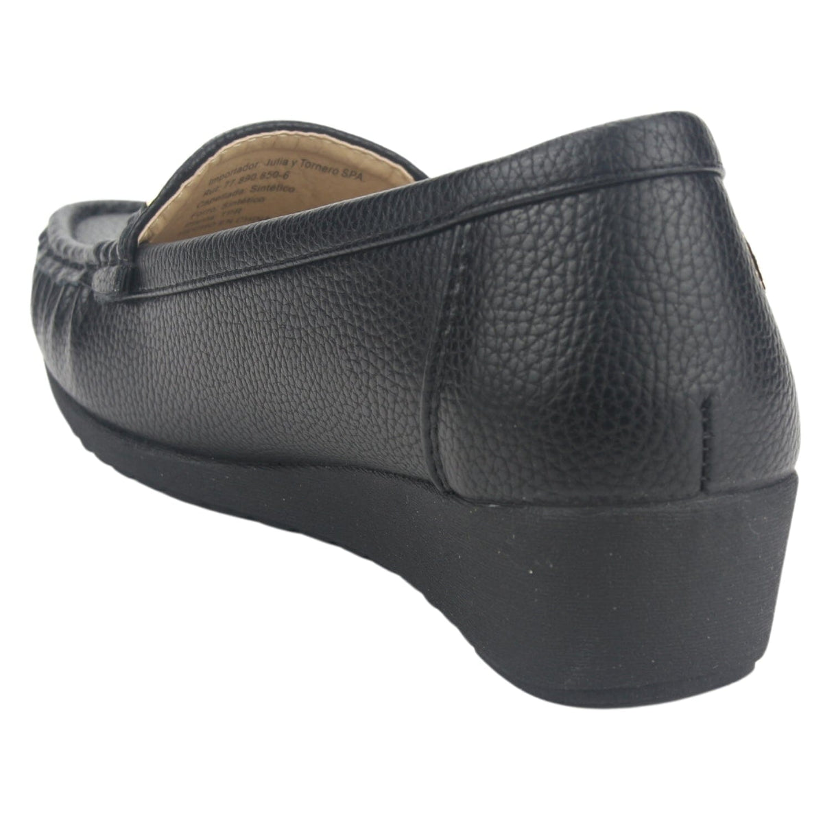 Mocasin Chalada Mujer Malu-2 Negro Casual Mocasines Planos Chalada 