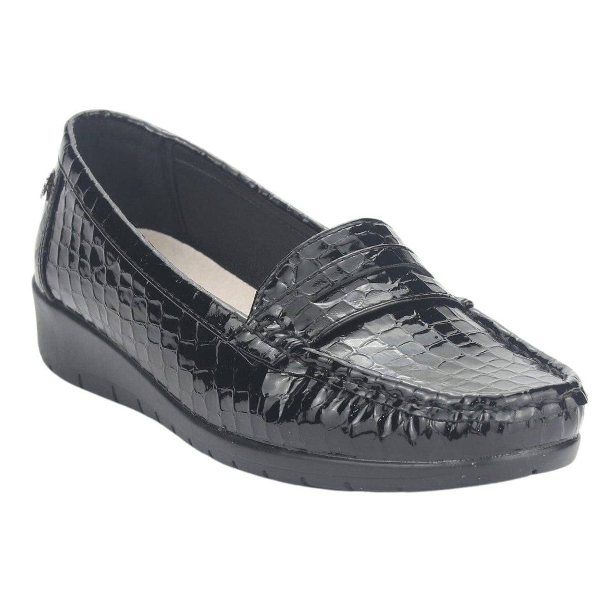 Mocasin Chalada Mujer Maya-1 Negro Casual Mocasines Planos Chalada 