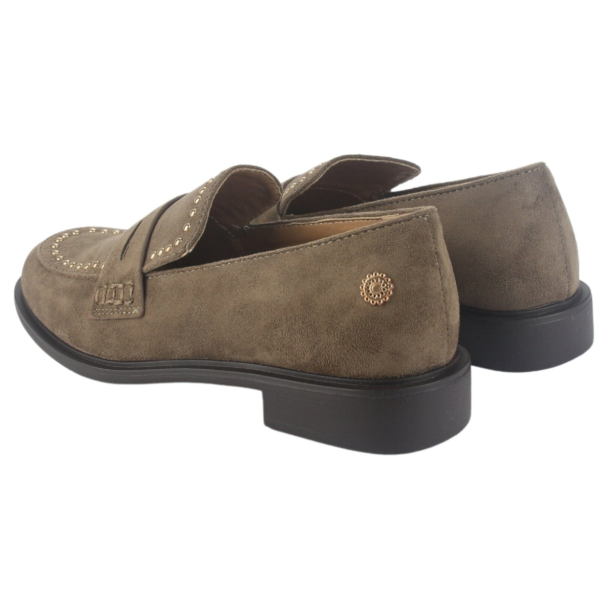 Mocasin Chalada Mujer Mocca-1 Camel Casual Mocasines Taco Chalada 
