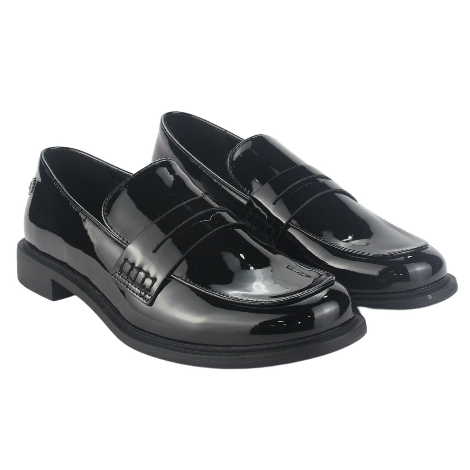 Mocasin Chalada Mujer Mocca-2 Negro Casual Mocasines Taco Chalada 