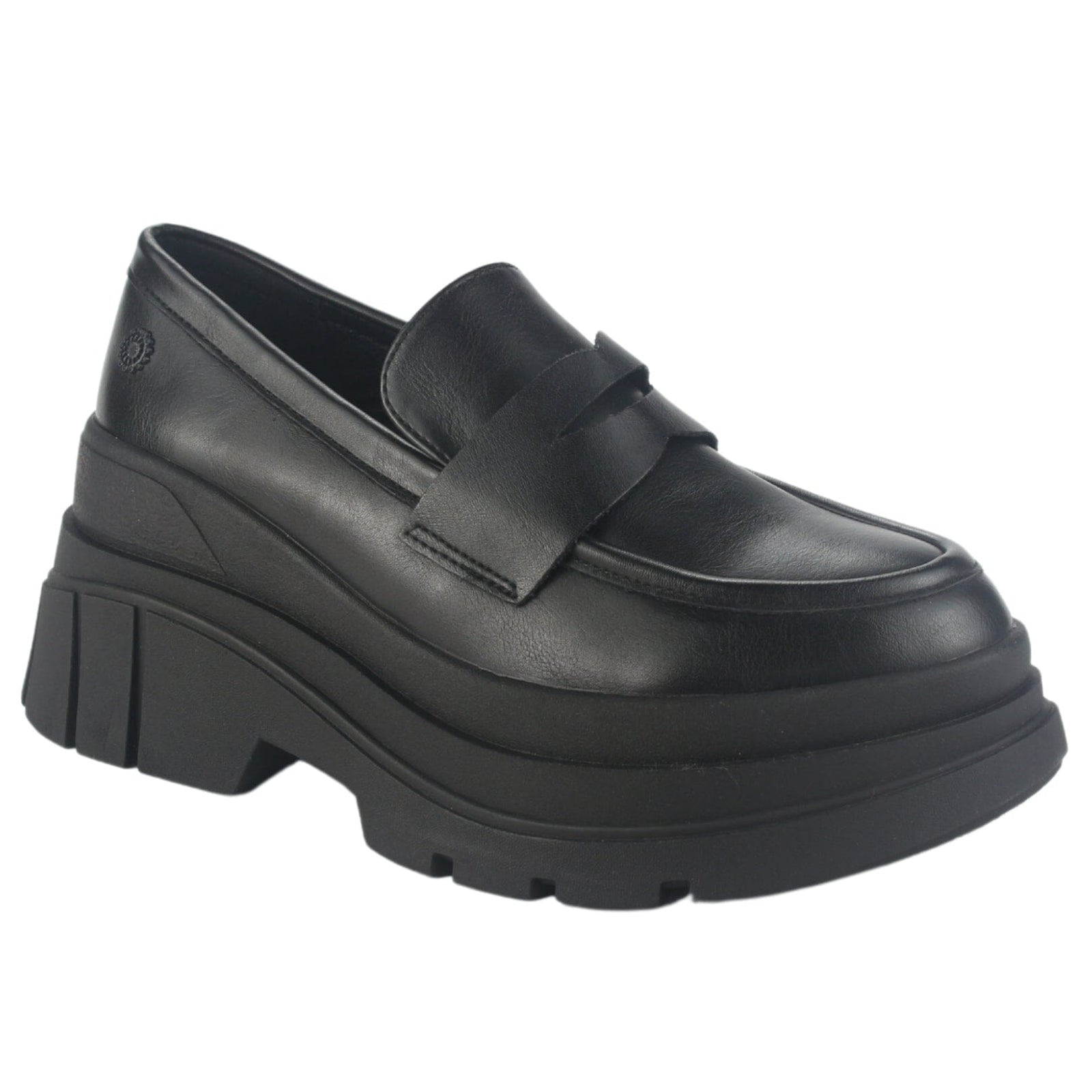 Mocasin Chalada Mujer Natirus-3 Negro Casual Mocasines Plataforma Chalada 