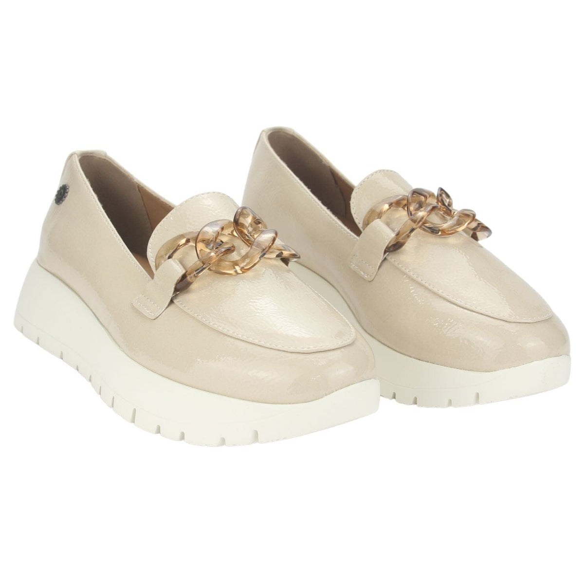 Mocasin Chalada Mujer Wonder-1 Beige Casual Mocasines Plataforma Chalada 
