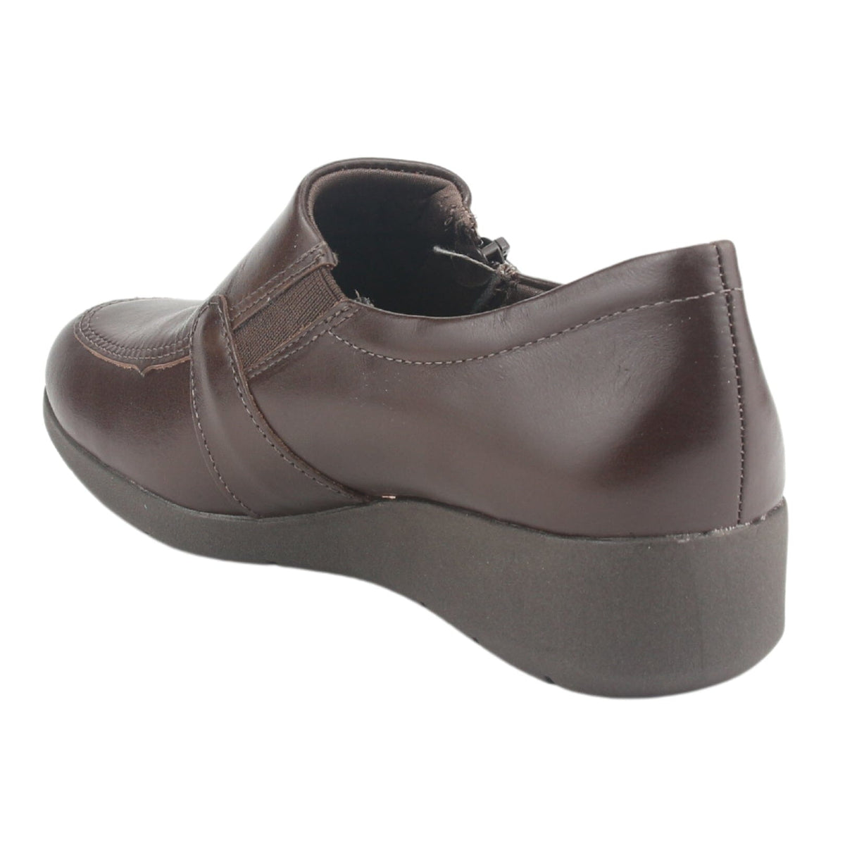 Mocasin Comfortflex Mujer 2393402 Café Casual Mocasines Planos Comfortflex 