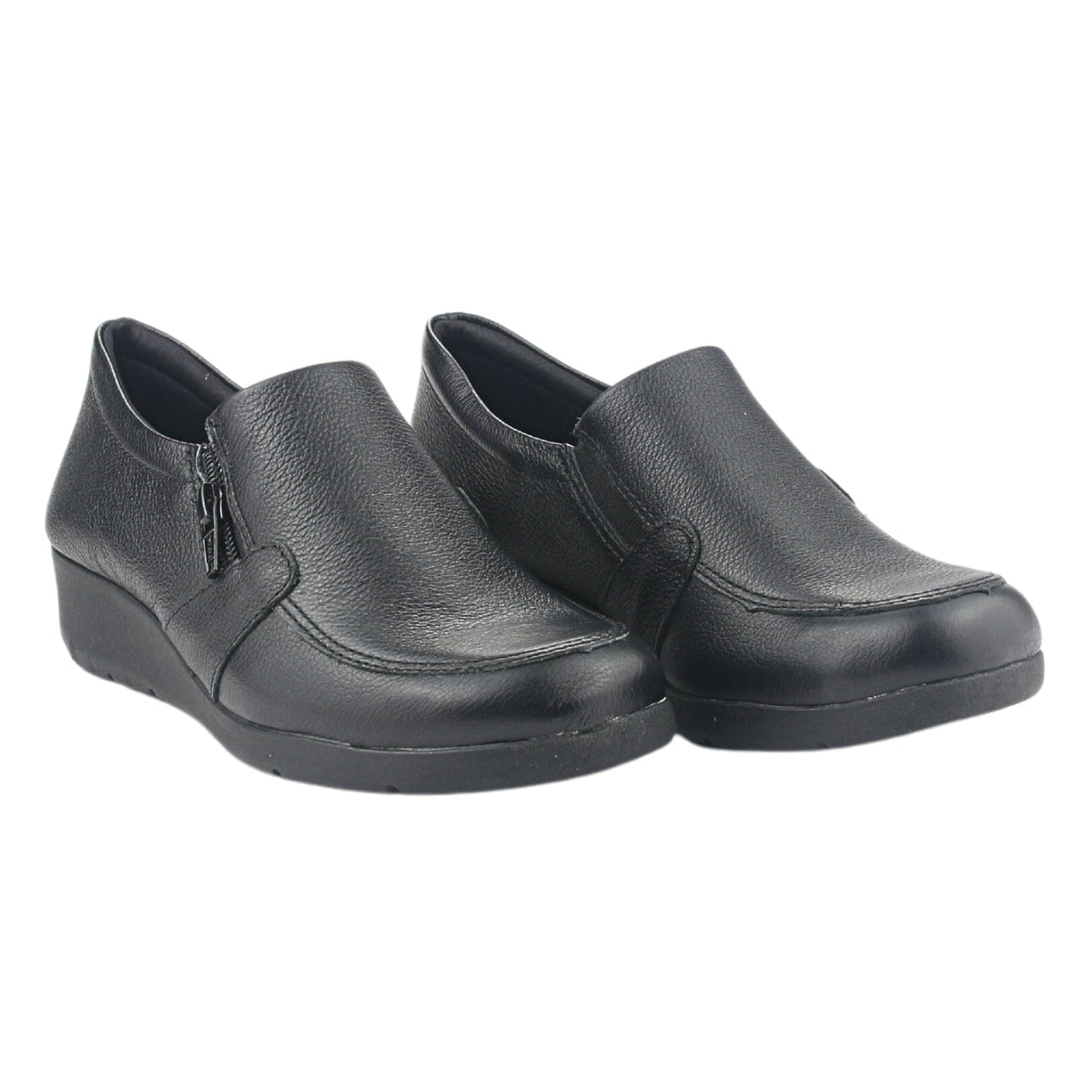 Mocasin Comfortflex Mujer 2393402 Negro Casual Mocasines Planos Comfortflex 