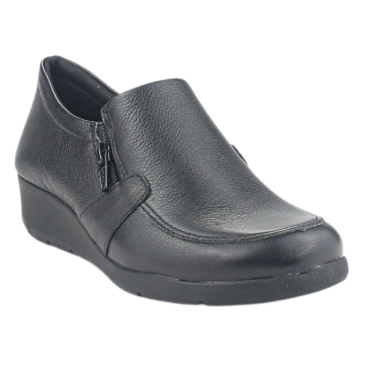 Mocasin Comfortflex Mujer 2393402 Negro Casual Mocasines Planos Comfortflex 