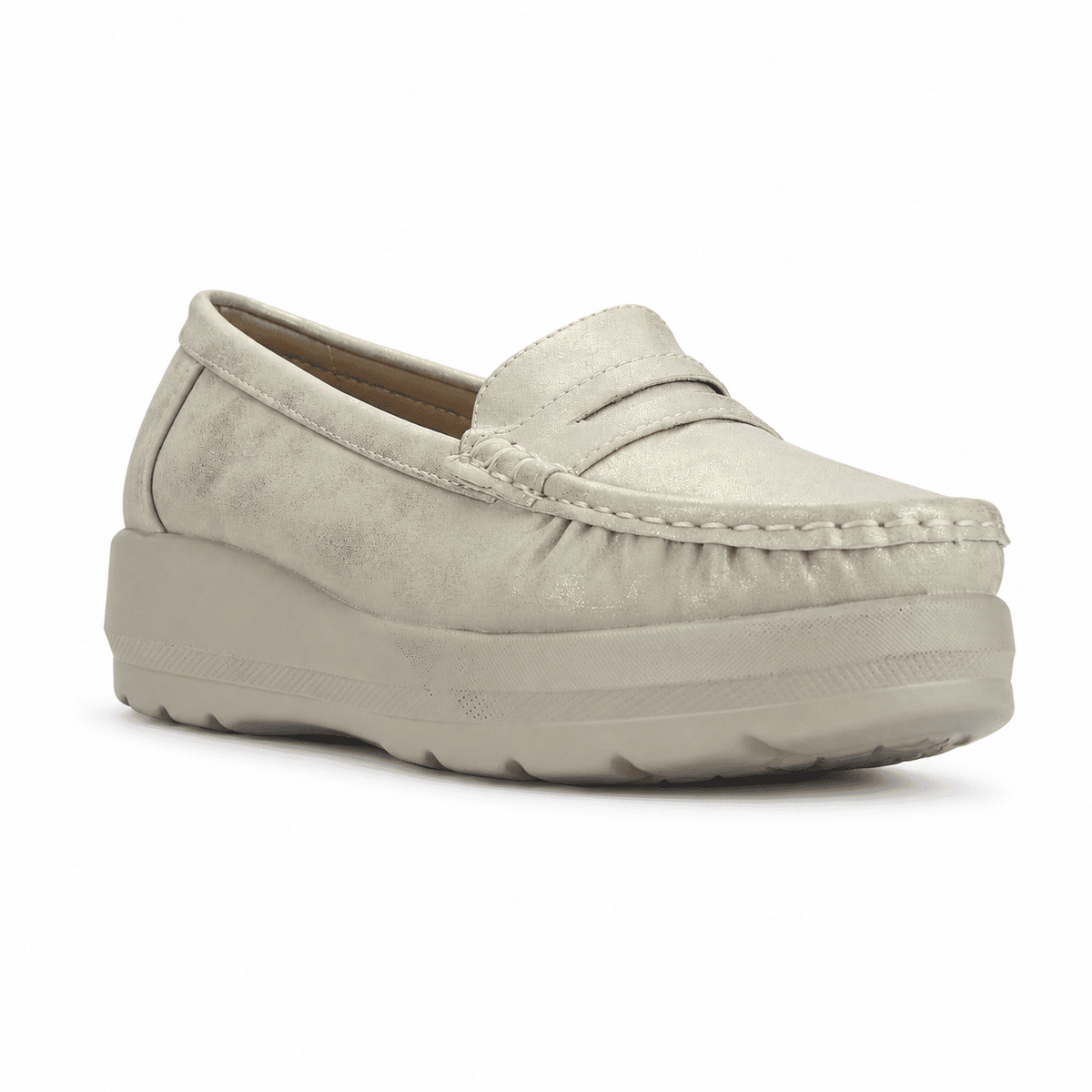 Mocasin Dorado Mujer Casual Chalada Canda Mocasines Chalada 