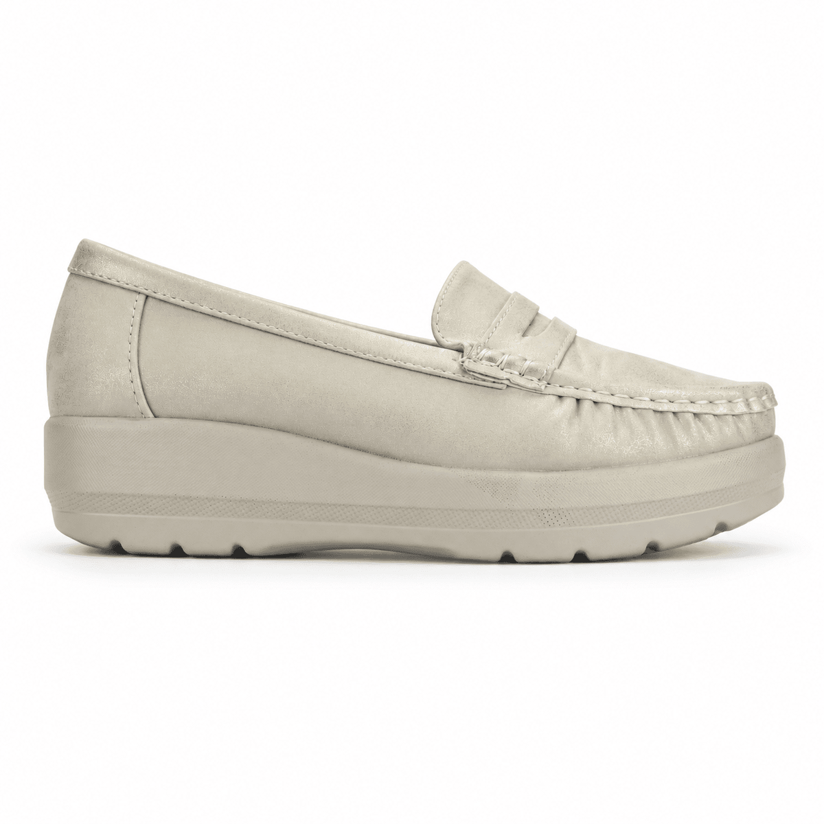 Mocasin Dorado Mujer Casual Chalada Canda Mocasines Chalada 