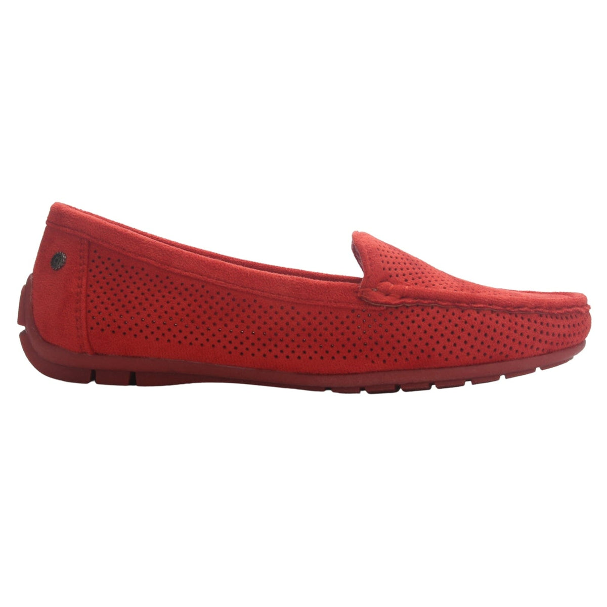 Mocasin Mujer Casual Rojo Chalada Nautico-2 Mocasines Planos Chalada 35 Rojo 