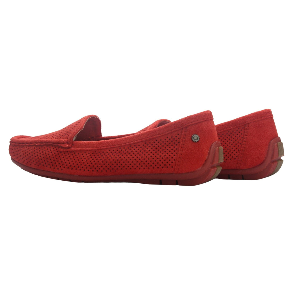 Mocasin Mujer Casual Rojo Chalada Nautico-2 Mocasines Planos Chalada 
