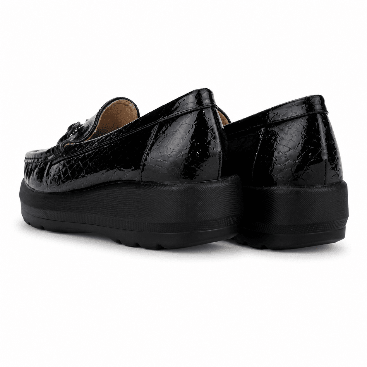 Mocasin Negro Mujer Casual Chalada Canda Mocasines Chalada 