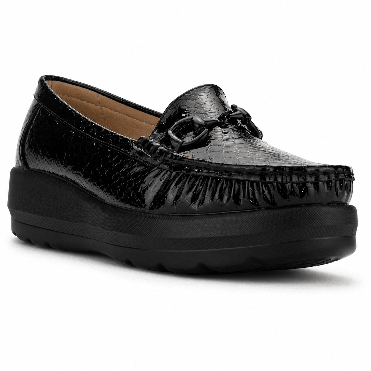 Mocasin Negro Mujer Casual Chalada Canda Mocasines Chalada 