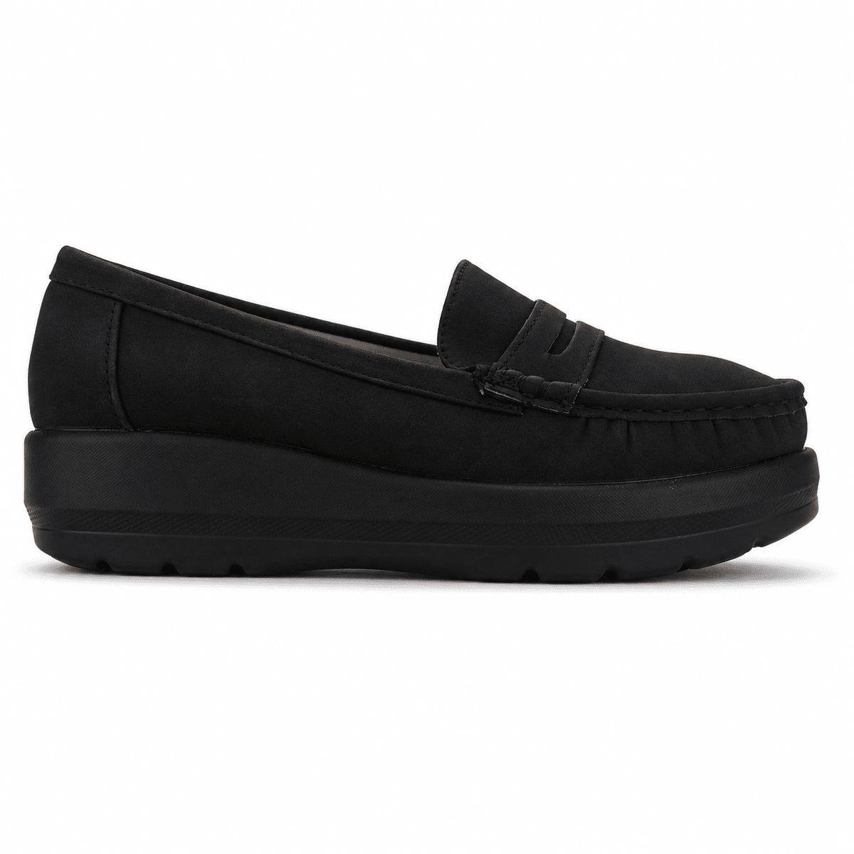 Mocasin Negro Mujer Casual Chalada Canda Mocasines Chalada 