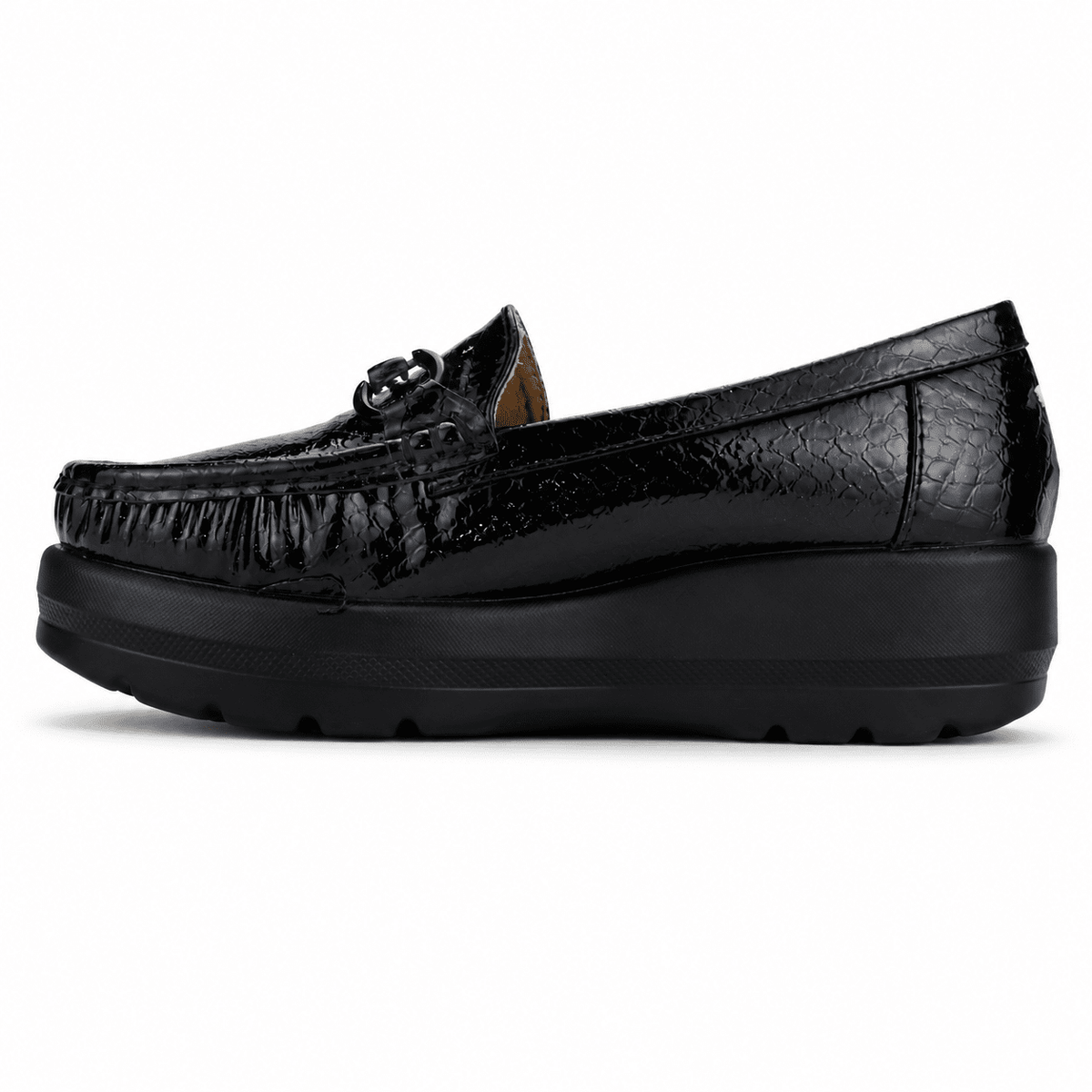 Mocasin Negro Mujer Casual Chalada Canda Mocasines Chalada 