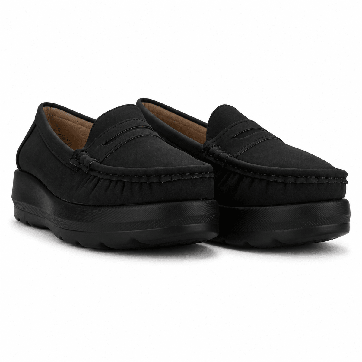 Mocasin Negro Mujer Casual Chalada Canda Mocasines Chalada 