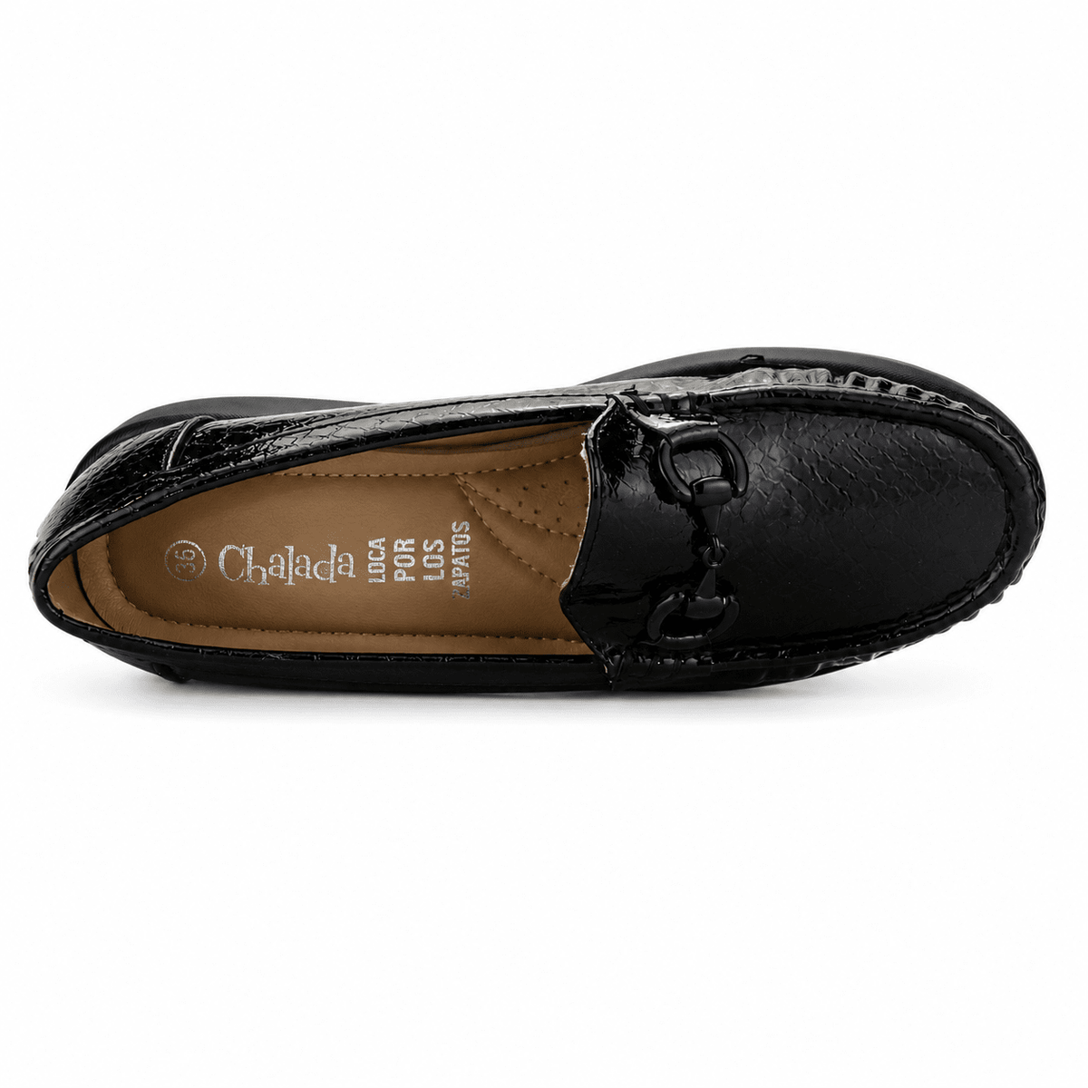 Mocasin Negro Mujer Casual Chalada Canda Mocasines Chalada 