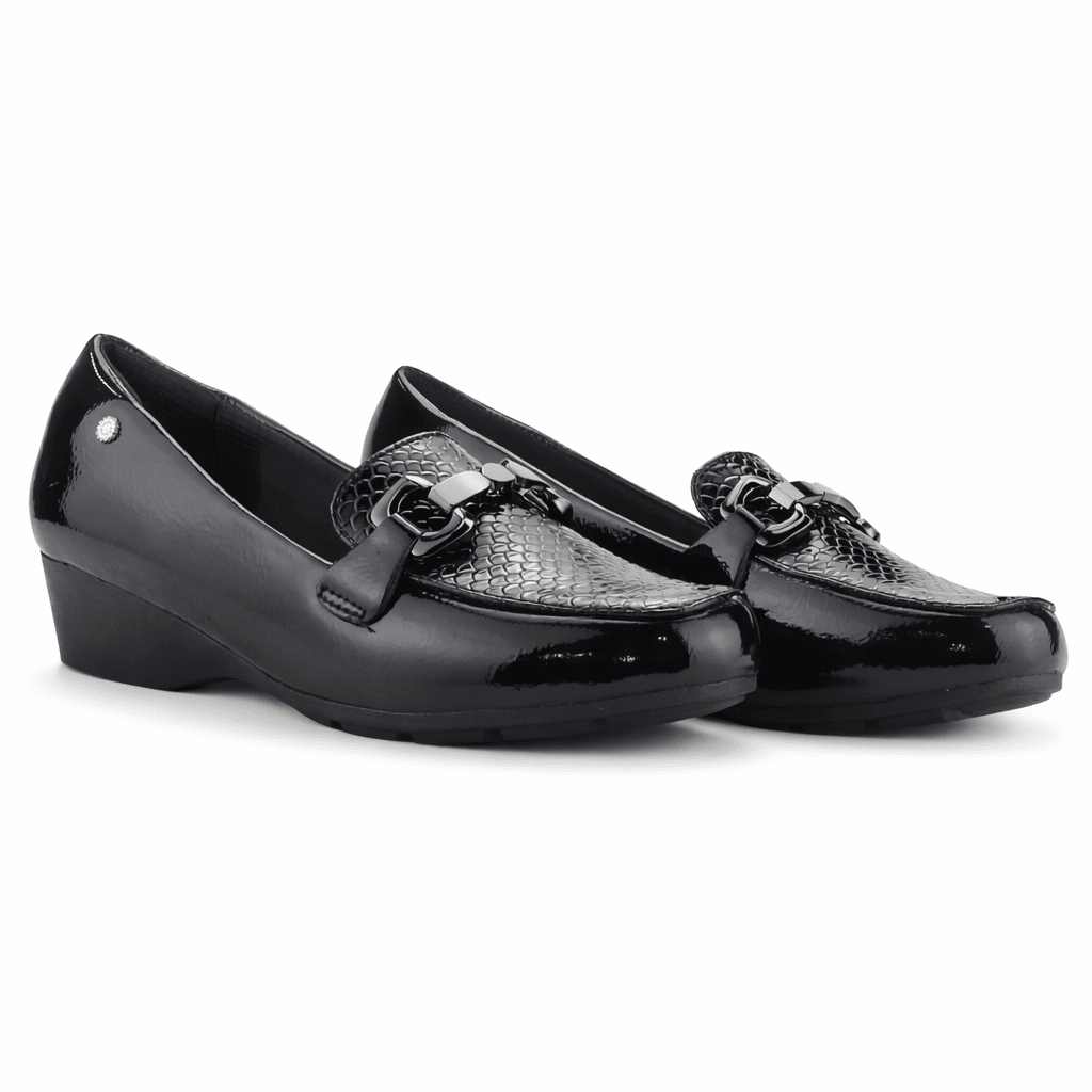 Mocasin Negro Mujer Casual Chalada Dana Zapatos planos Chalada 