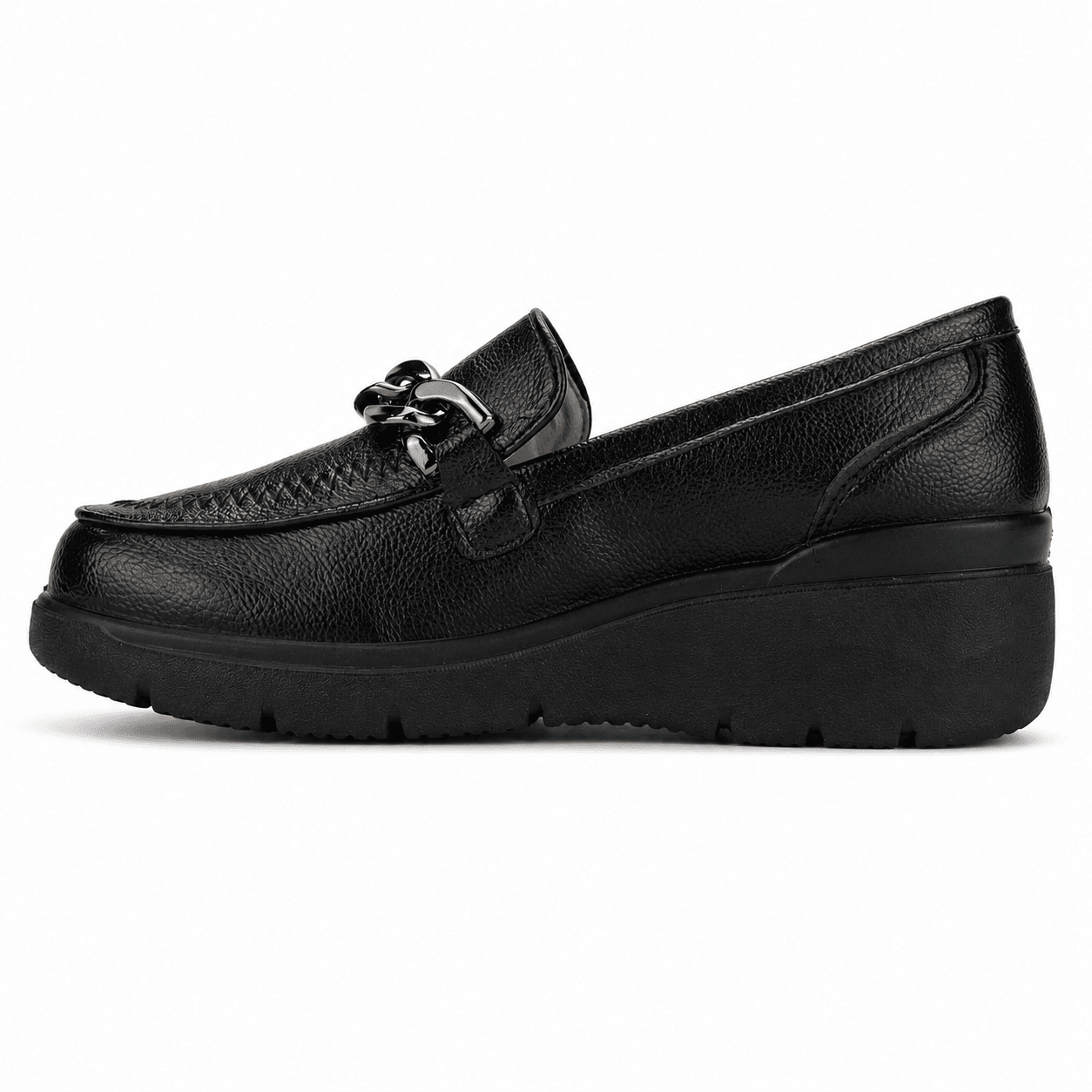 Mocasin Negro Mujer Casual Chalada Deza Chalada 