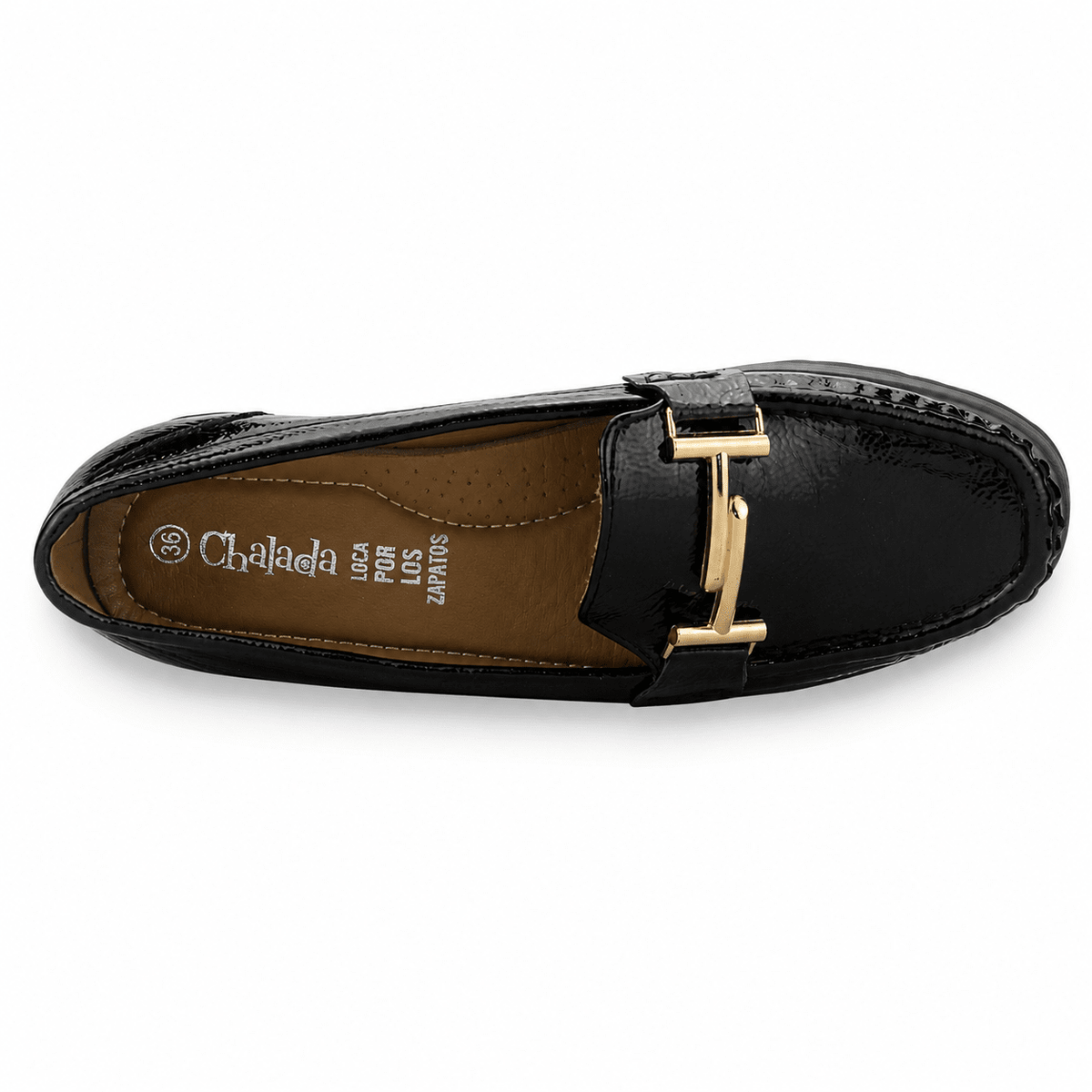 Mocasin Negro Mujer Casual Chalada Grand Mocasines Chalada 