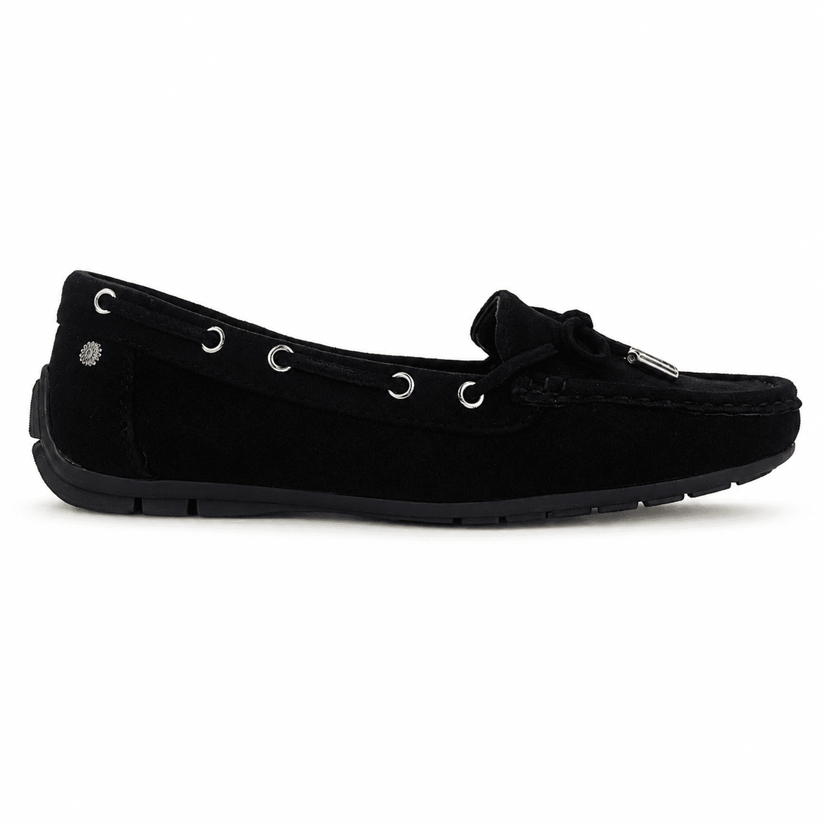 Mocasin Negro Mujer Casual Chalada Nautico Chalada 