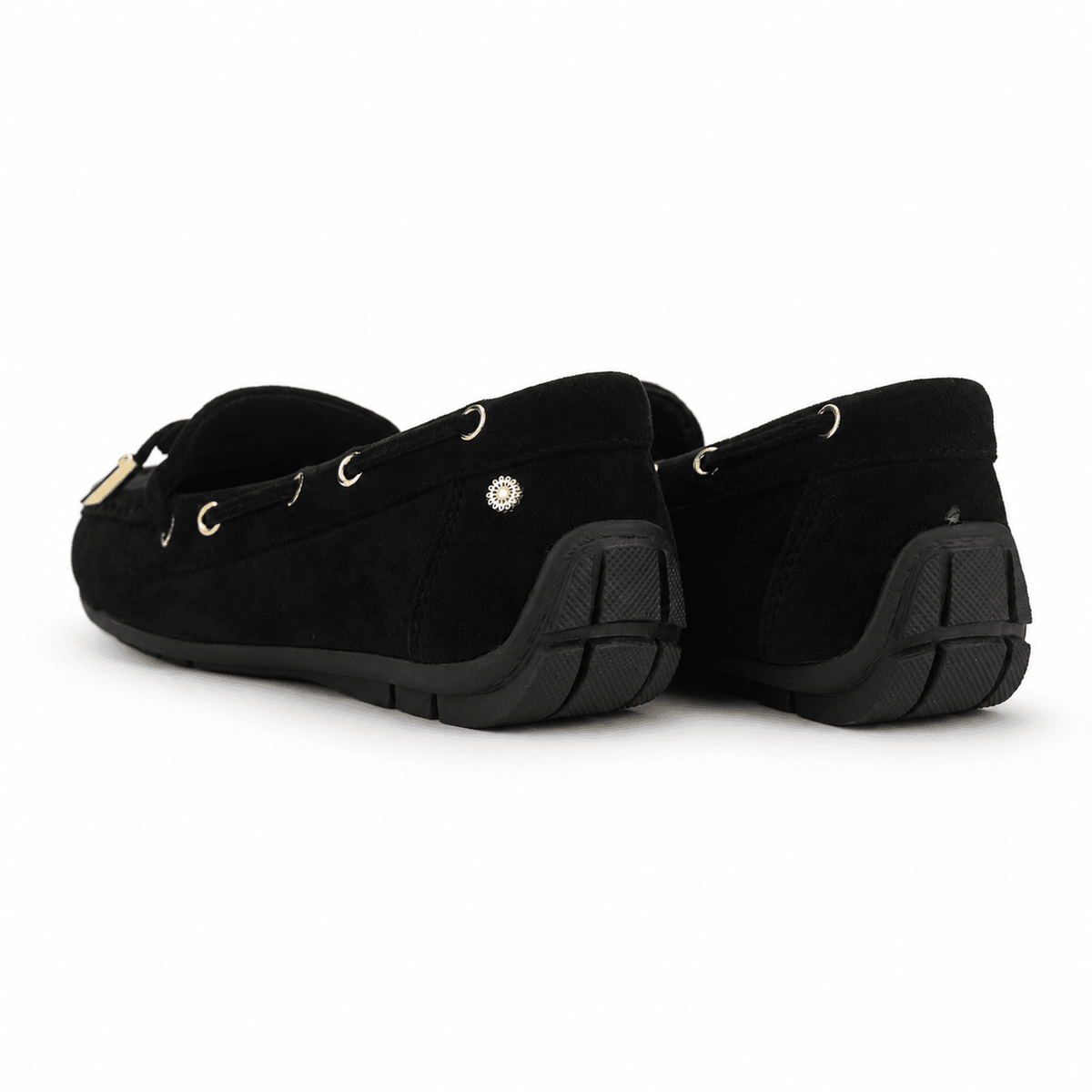Mocasin Negro Mujer Casual Chalada Nautico Chalada 