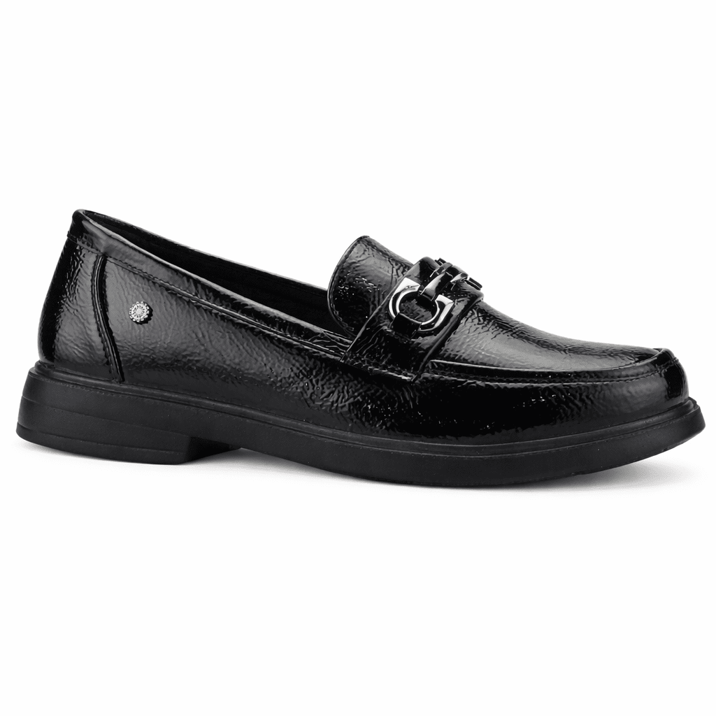 Mocasin Negro Mujer Casual Chalada Parole Zapatos planos Chalada 