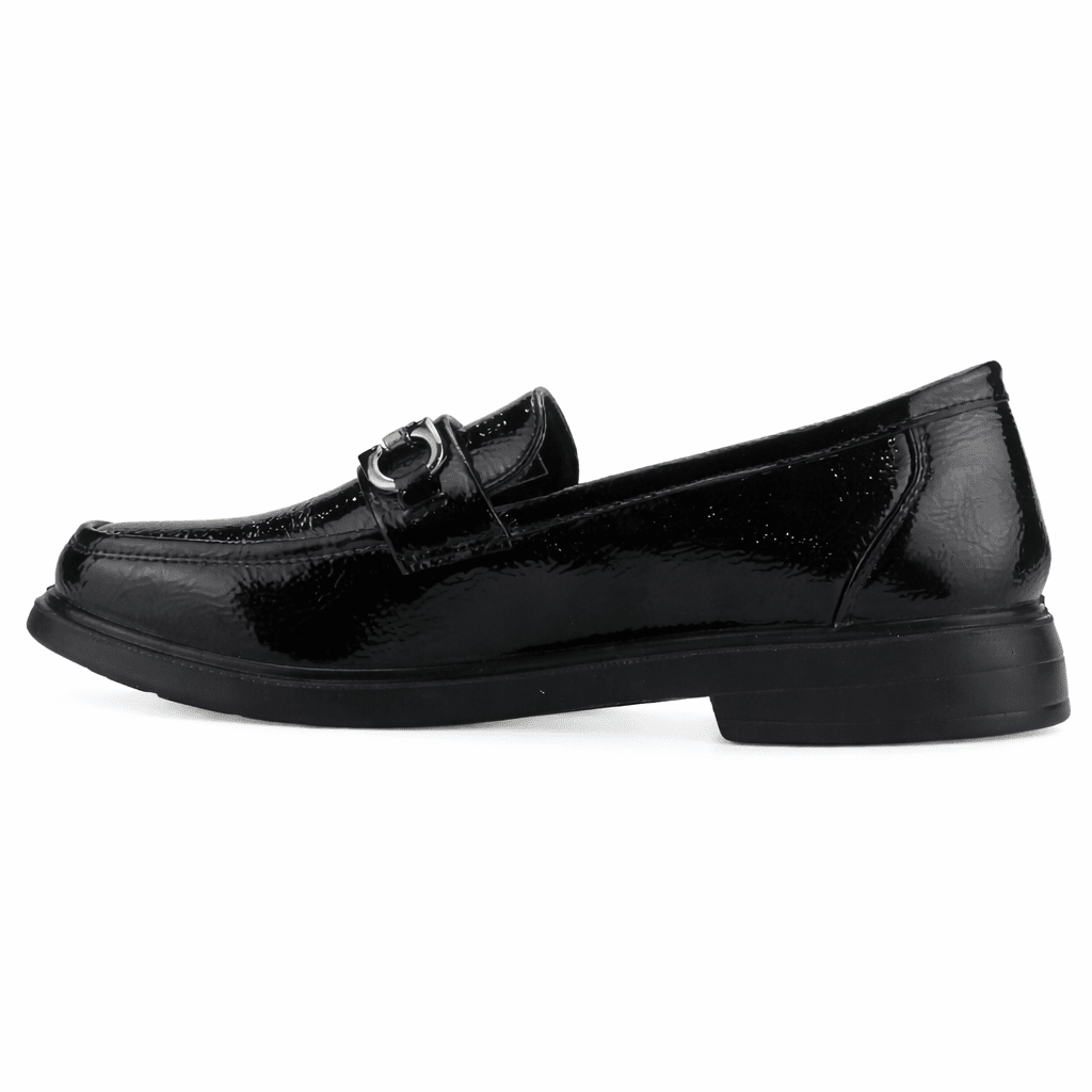 Mocasin Negro Mujer Casual Chalada Parole Zapatos planos Chalada 