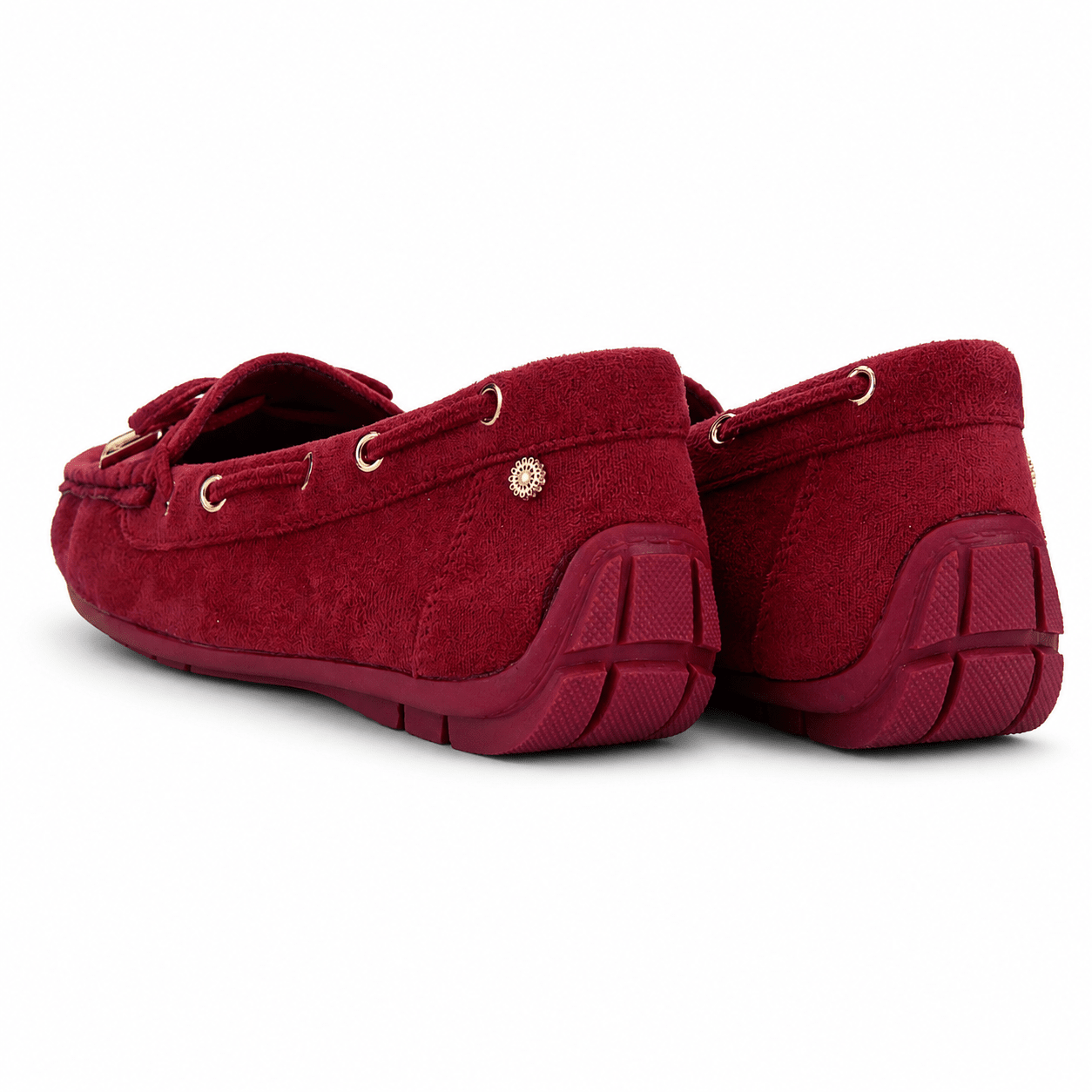 Mocasin Rojo Mujer Casual Chalada Nautico Chalada 