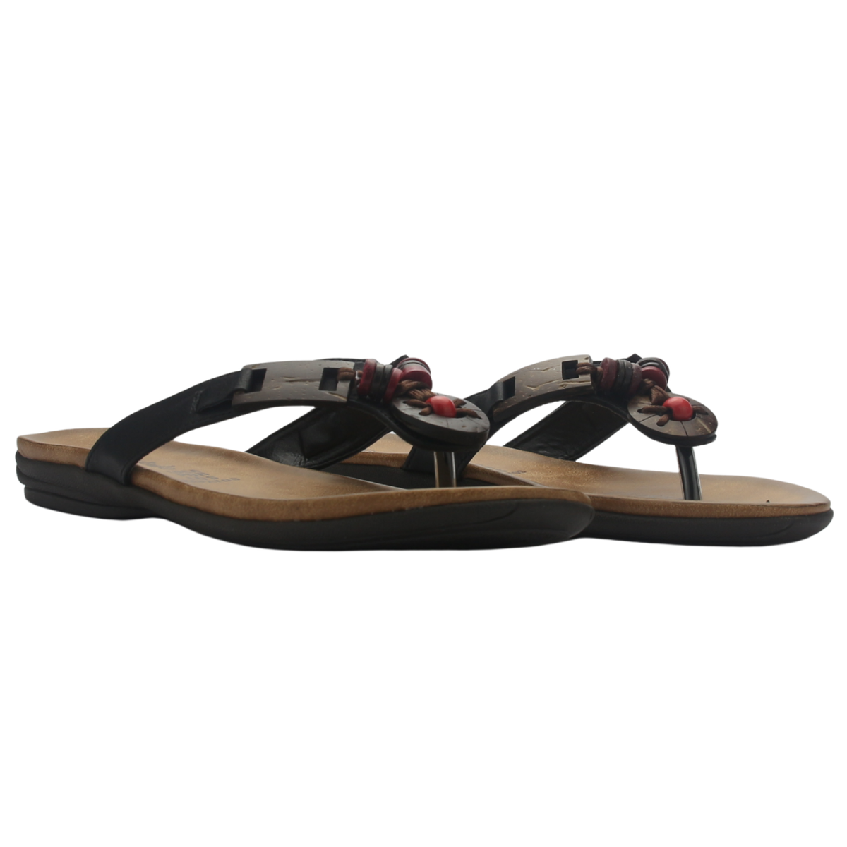 Sandalia Chalada Mujer Anatomic40 Negro Casual