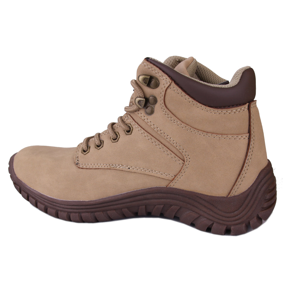 Botin Funway Mujer Snow-5 Beige Casual