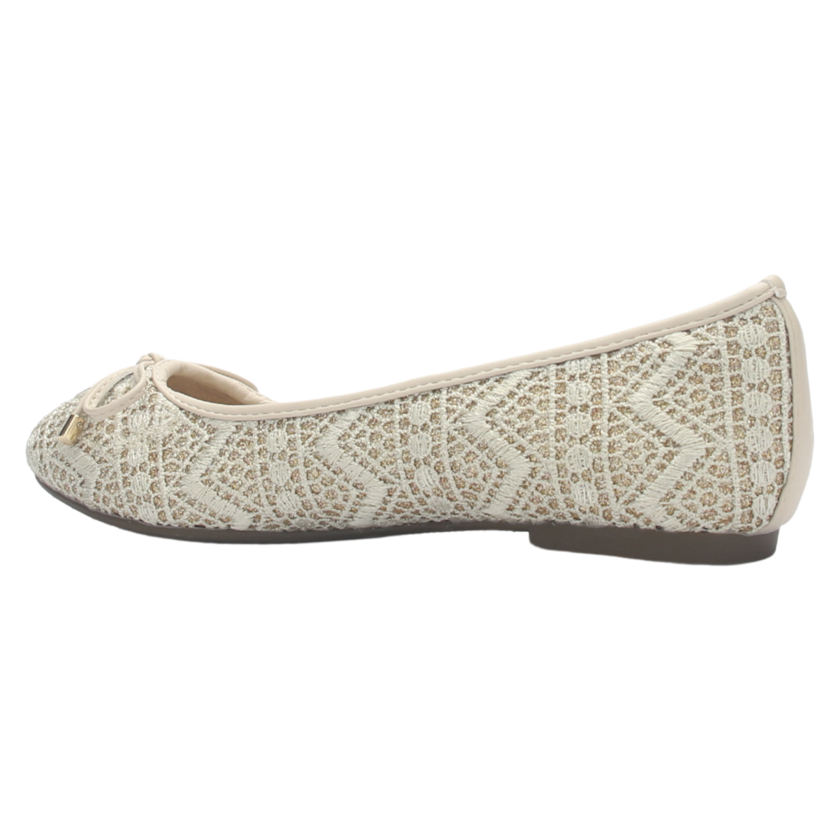 Ballerina Mujer Chalada Nathan-27 Dorado Casual