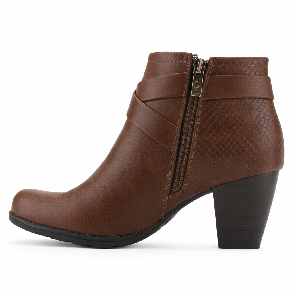 Botin Tostado Mujer Casual Chalada Ceta