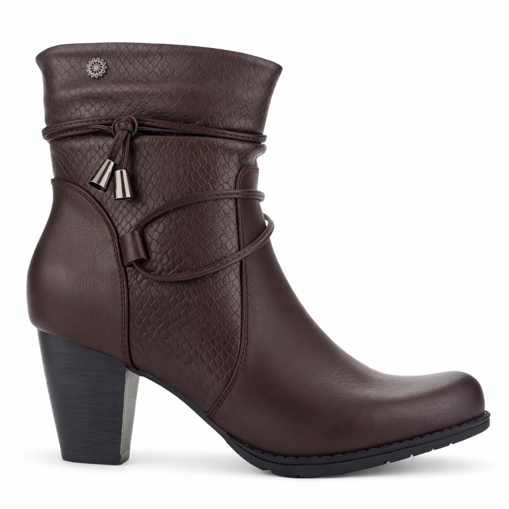 Botin Burdeo Mujer Casual Chalada Ceta