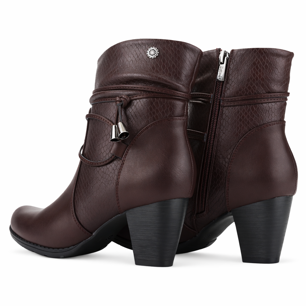Botin Burdeo Mujer Casual Chalada Ceta