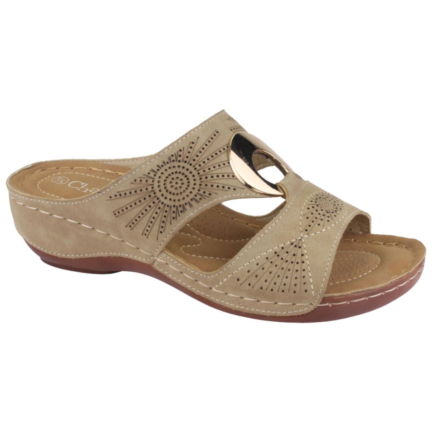 Sandalia Chalada Mujer Kon-5 Beige Casual