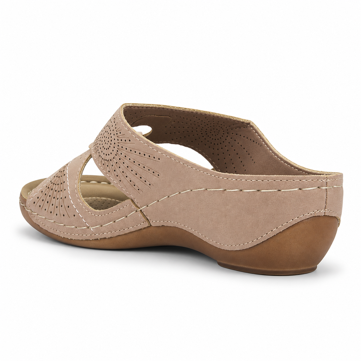 Sandalia Dorado Mujer Casual Chalada Kon