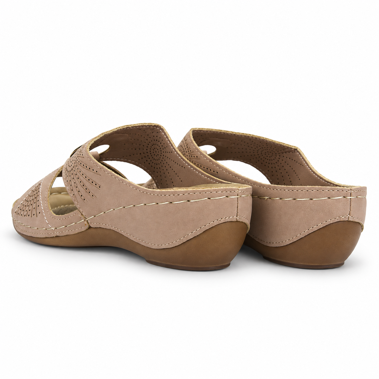 Sandalia Dorado Mujer Casual Chalada Kon
