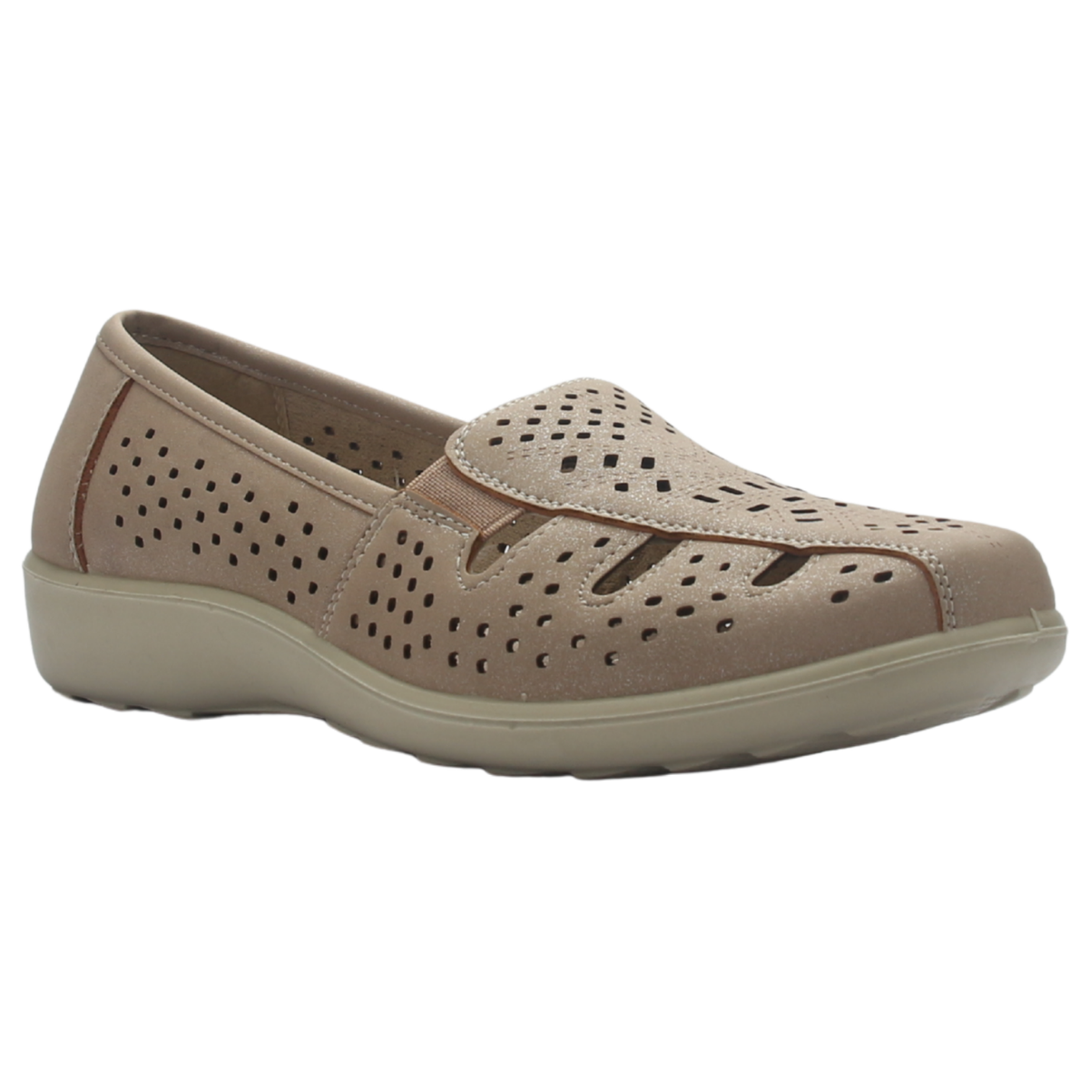 Zapato de Mujer de color Champagne Casual Chalada Deco-1