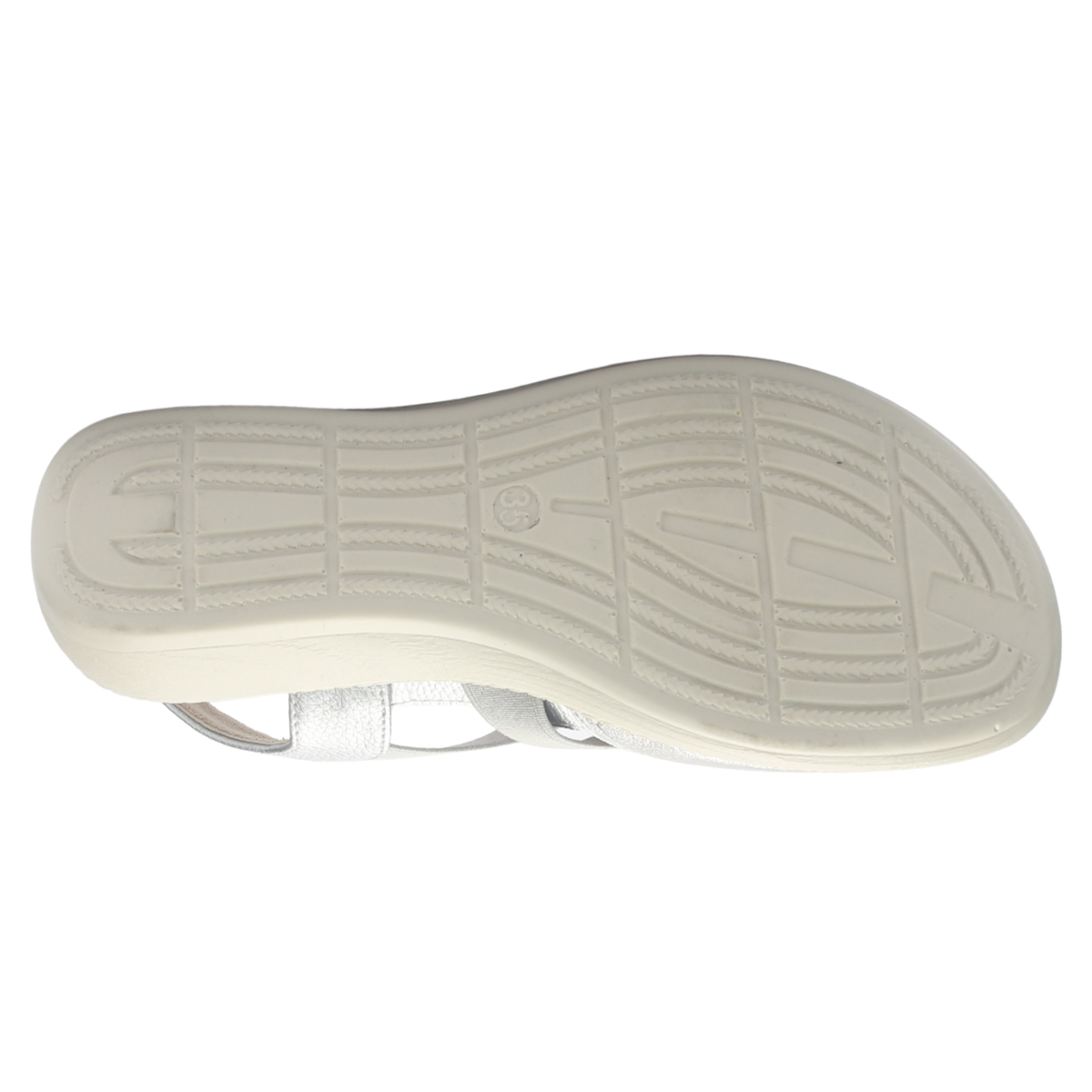 Sandalia Mujer Chalada Lupe-4 Plateado Casual