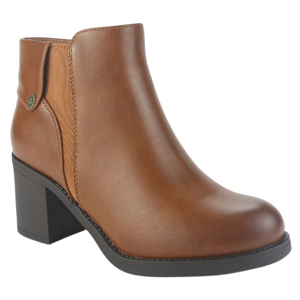 Botin Chalada Mujer Prata-3 Tostado Casual