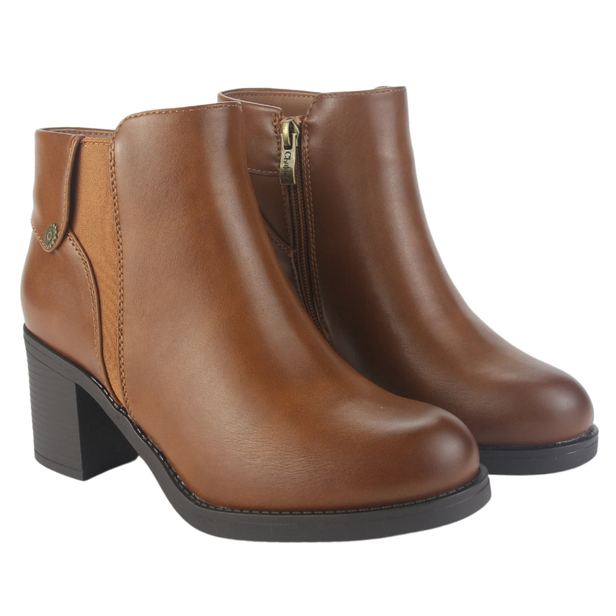 Botin Chalada Mujer Prata-3 Tostado Casual