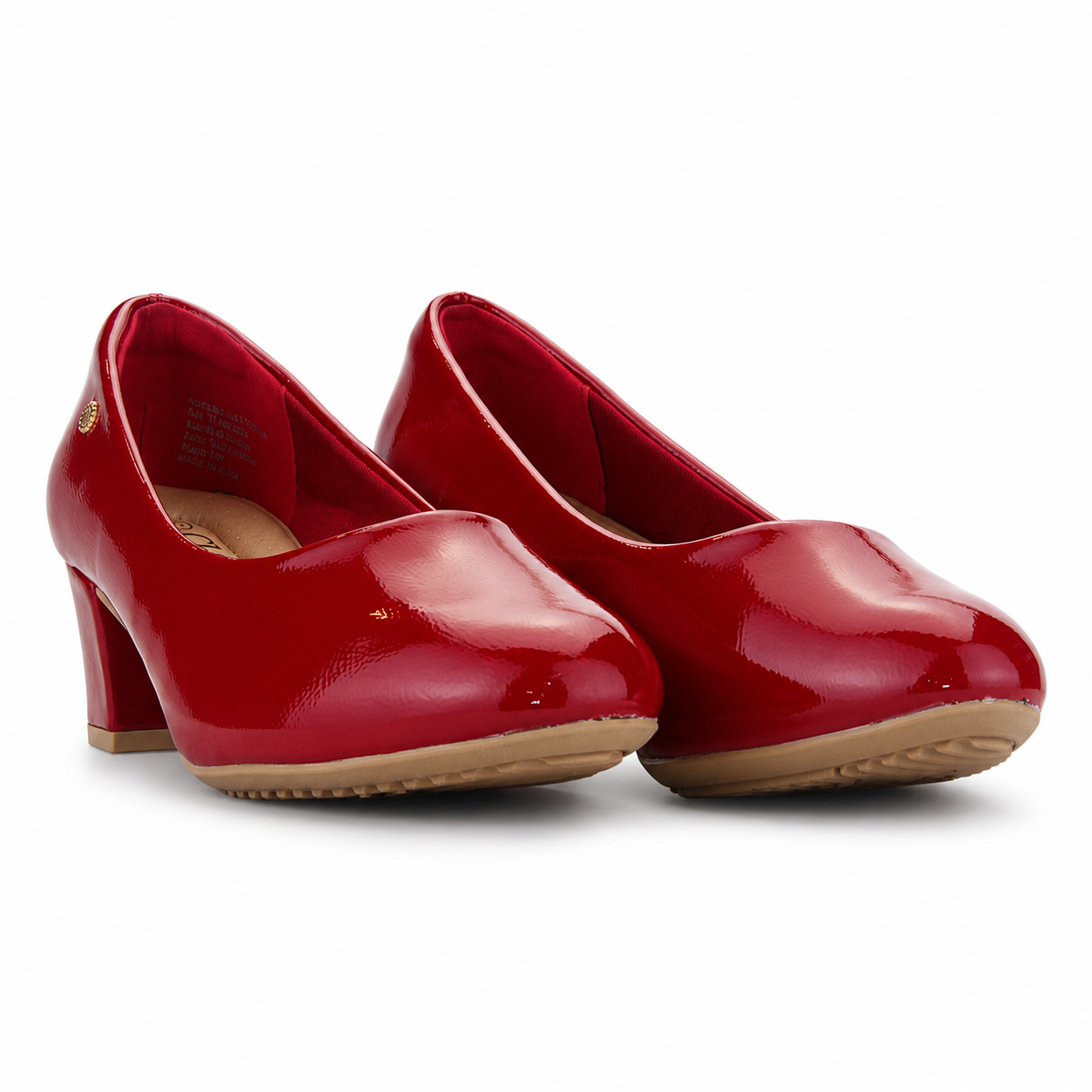 Zapato Rojo Mujer Casual Chalada Flexi