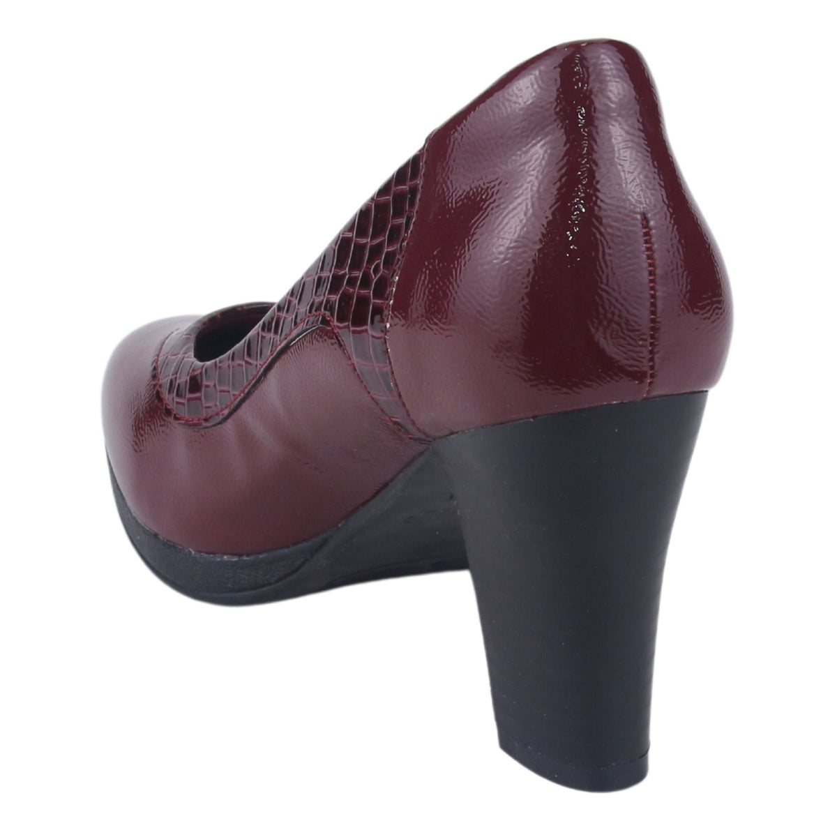 Zapato Chalada Mujer Dilly-12 Burdeo Casual