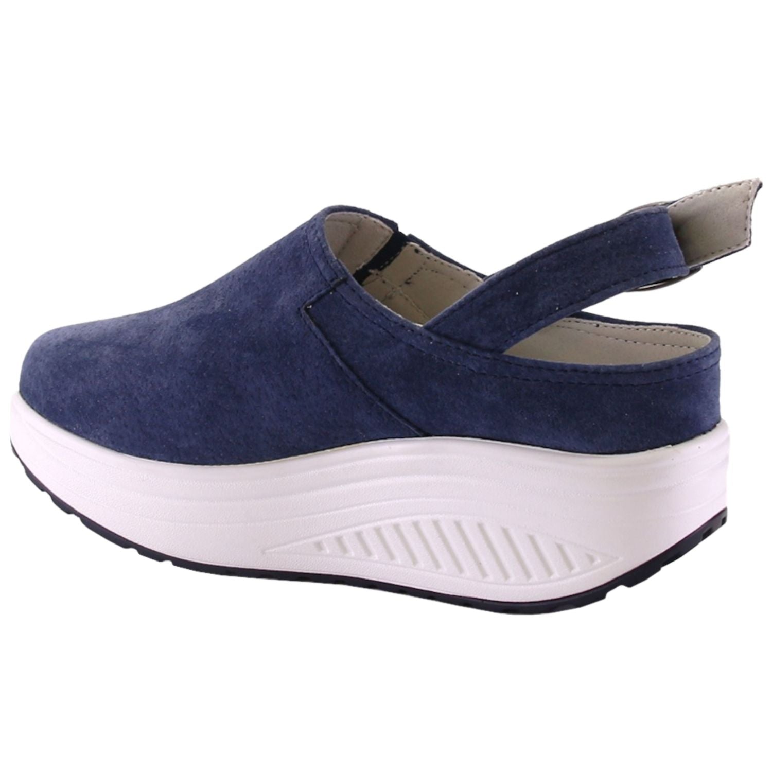 Zapato Funway Mujer Tija-9 Azul Plataforma