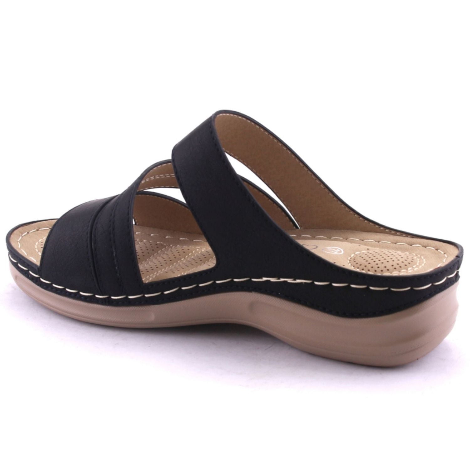 Sandalia Chalada Mujer Kon-10 Negro Casual