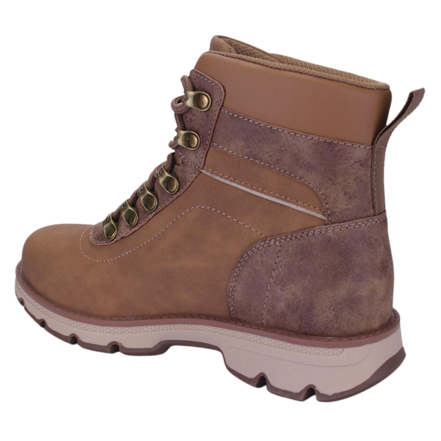 Botin Funway Mujer Colina-1 Café Casual