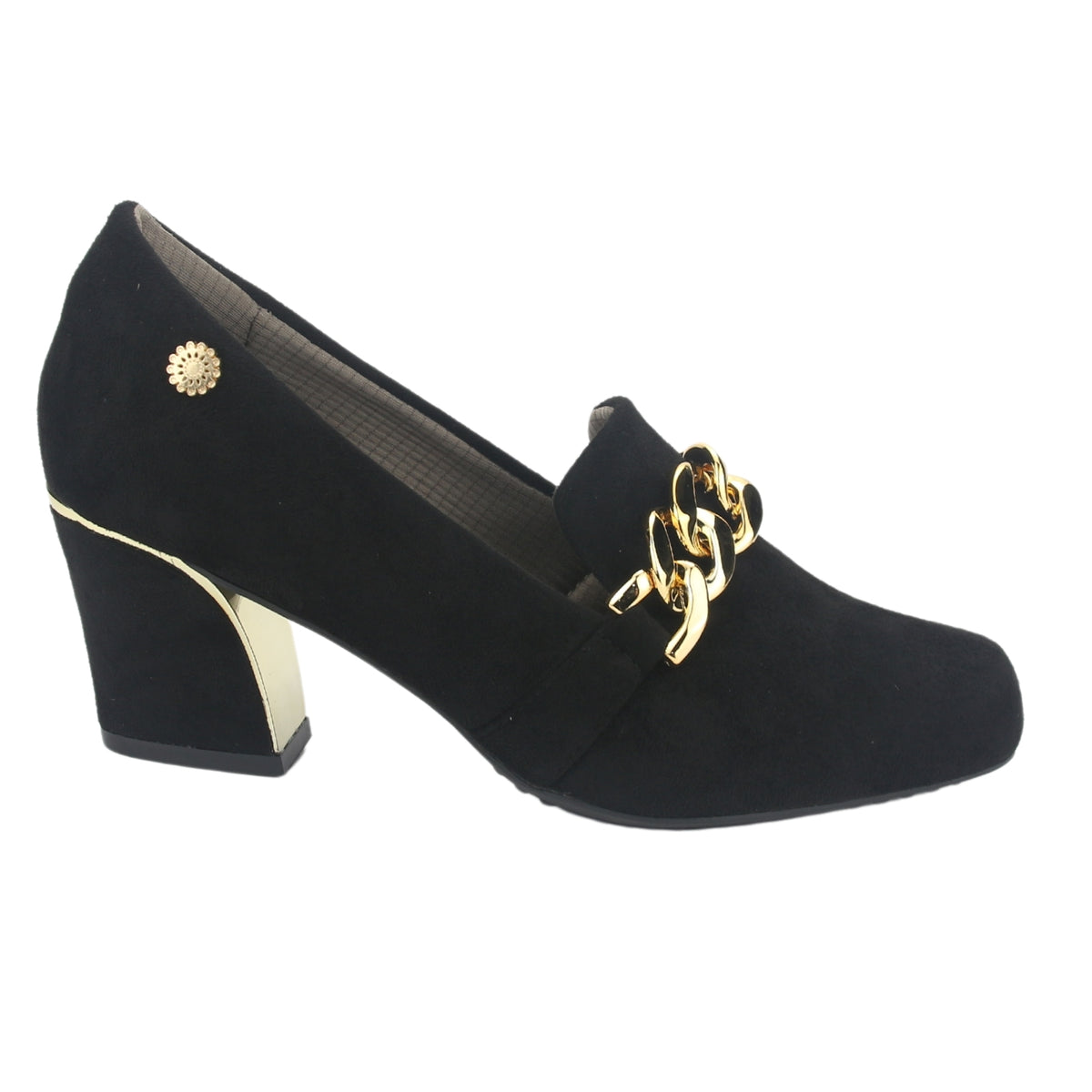 Zapato Chalada Mujer Carol-1 Negro Casual