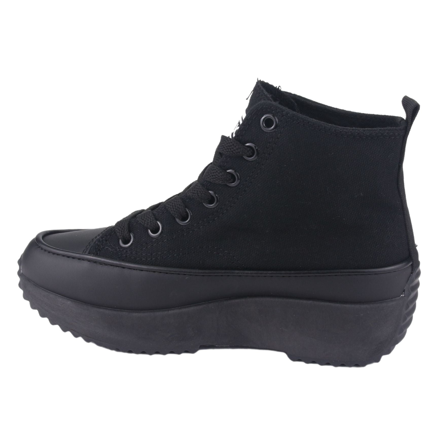 Zapatilla Funway Mujer Biggerh-1 Negro Urbano