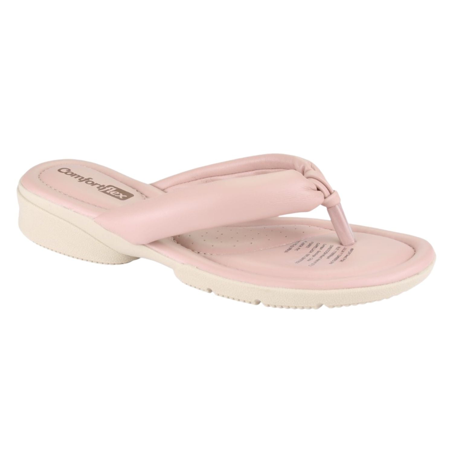 Sandalia Comfortflex Mujer 2181301 Beige Moda