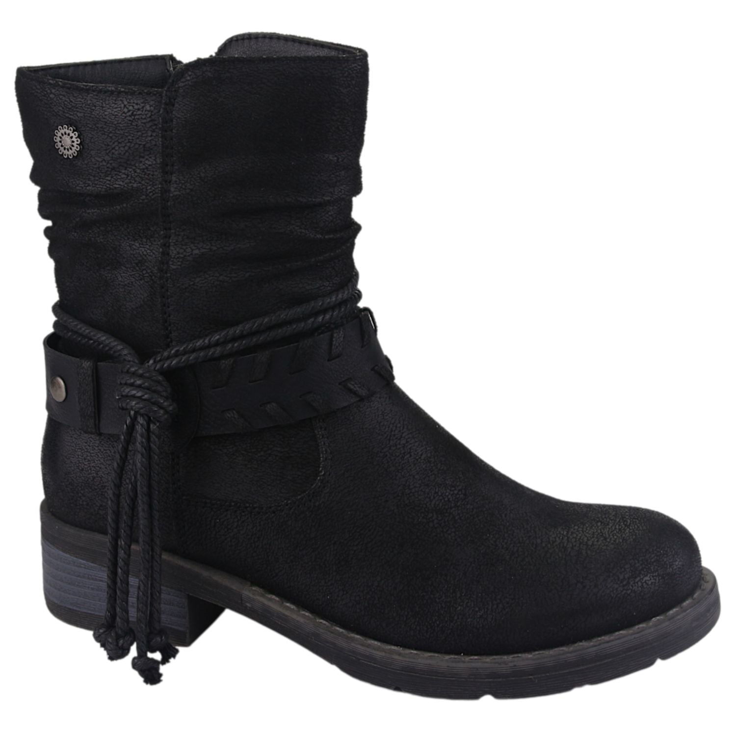 Botin Chalada Mujer Torri-22 Negro Casual